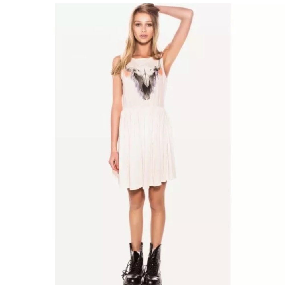 Wildfox • Cherie Bullskull Dress - Picture 2 of 7
